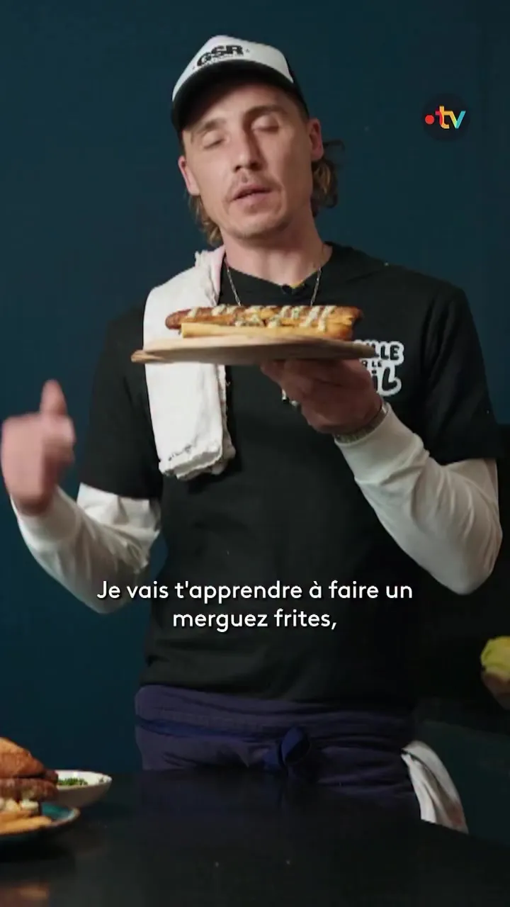 Merguez-fries from the 94: Scotchman presents a merguez and fries sandwich, vertical recipe film